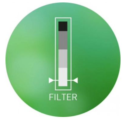 indikator za zamenjavo filtra naprave za dezinfekcijo zraka EOLIS
